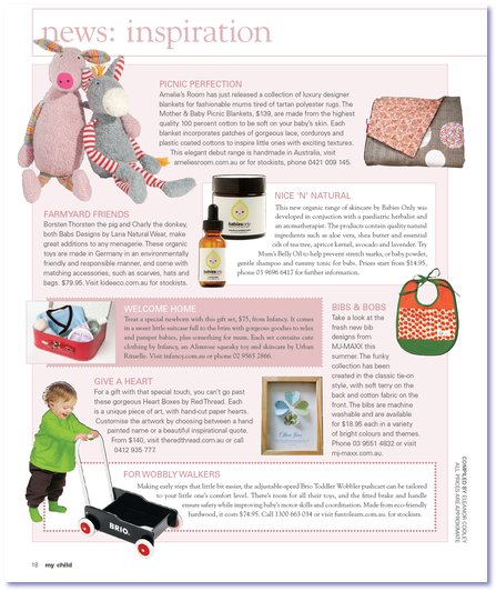 My Child Summer 2007 2008 article