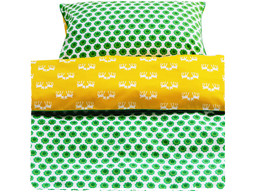 Blafre Yellow Bambi Cot Duvet Set