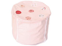 Cocoon Couture Girls Ottoman Pink
