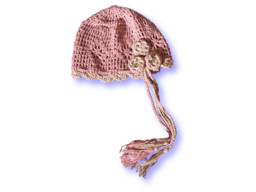 Crocheted Hat Pink