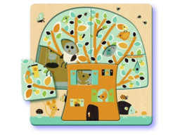 Djeco Tree House 3 Layer Puzzle