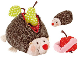 Käthe Kruse Hedgehog Paul with Bag