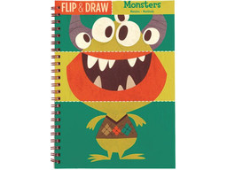 Mudpuppy Flip N Draw Monsters