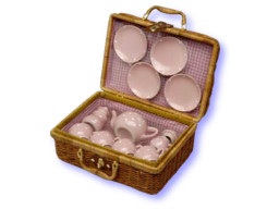 Pink Porcelain Afternoon Tea Set