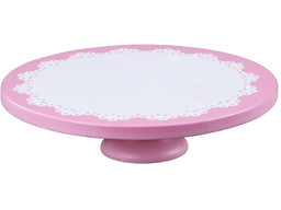 Sparkle T Pink Cake Stand