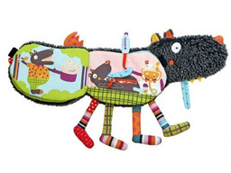 T'es Fou Louloup Crazy Wolf Flap Book