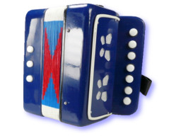 Traditional Wooden Accordion