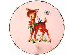 Vintage Fawn Wall Hook