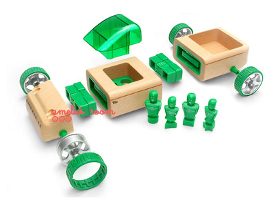 Automoblox T9 Green Pick-Up Truck