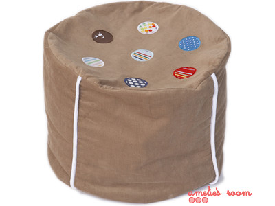 Cocoon Couture boys ottoman sand