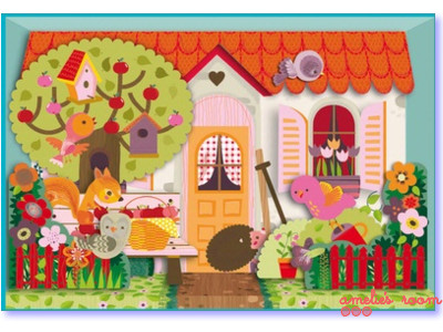 Djeco Birds House Windows