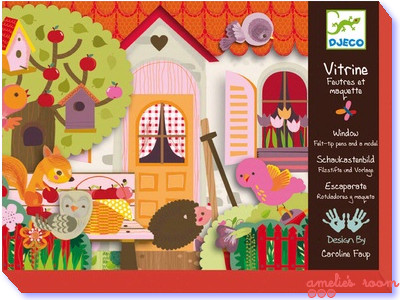 Djeco birds house windows