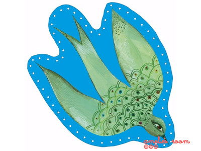Djeco Birds Paper Sewing
