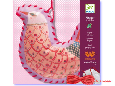 Djeco birds paper sewing