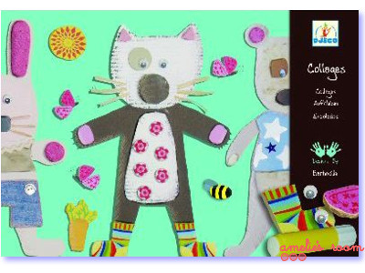 Djeco collages for little ones