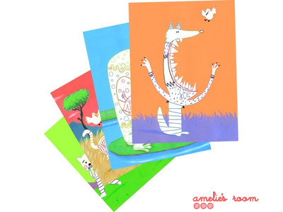 Djeco Colour Surprises Animals