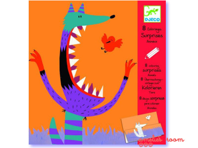 Djeco Colour Surprises Animals