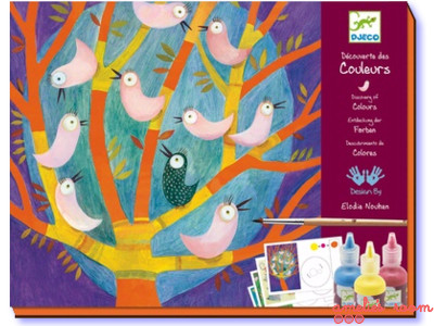 Djeco discover colours hide and seek