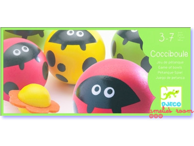 Djeco ladybird wooden bowls