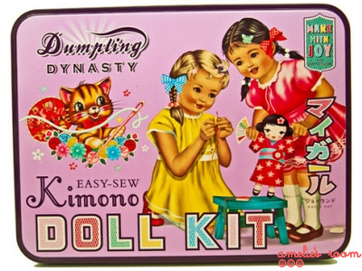 Dumpling Dynasty easy sew kimono doll kit