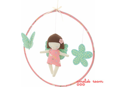 fairy mobile - pistachio