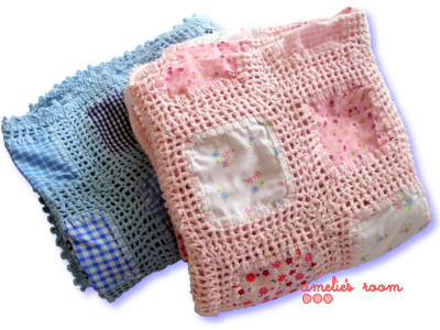 Lark crochet patchwork blanket