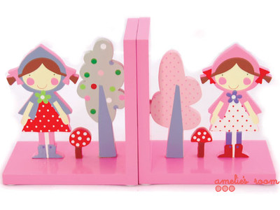 little red riding hood book ends