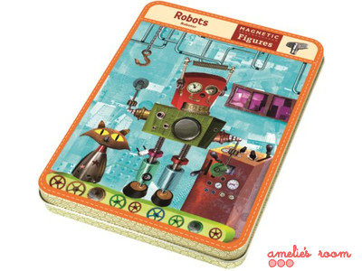 Mudpuppy Magnetic Dress-Up Robots