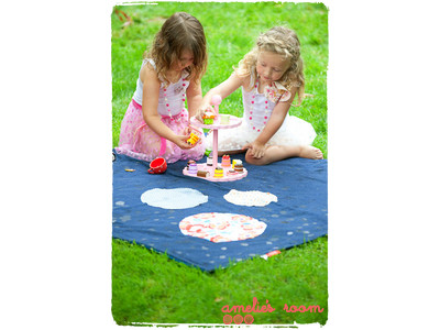 Robin a Bobbin' Picnic Blanket