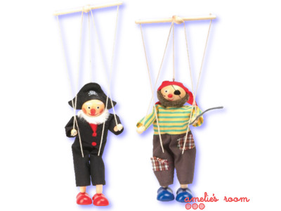 Pirate Marionette Set