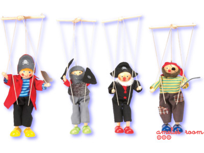 pirate marionette set