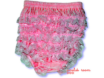 princess ratbag petti bloomers - pink