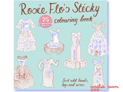 rosie flo's sticky colouring book