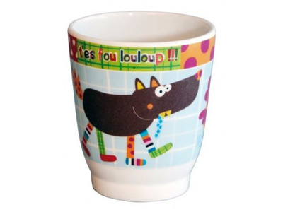 T'es Fou Louloup Crazy Wolf Eating Set