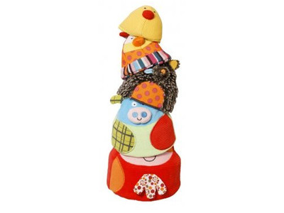 T'es Fou Louloup wolf stacking cup set