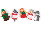 Red Riding Hood Finger Puppet Set