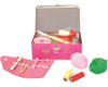 Knitting Kit in Tin Suitcase