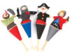 Pirate Cone Puppet Set