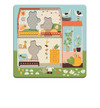 Djeco Rabbit Cottage 3 Layer Puzzle