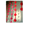 Knitted Wall Hanging Red